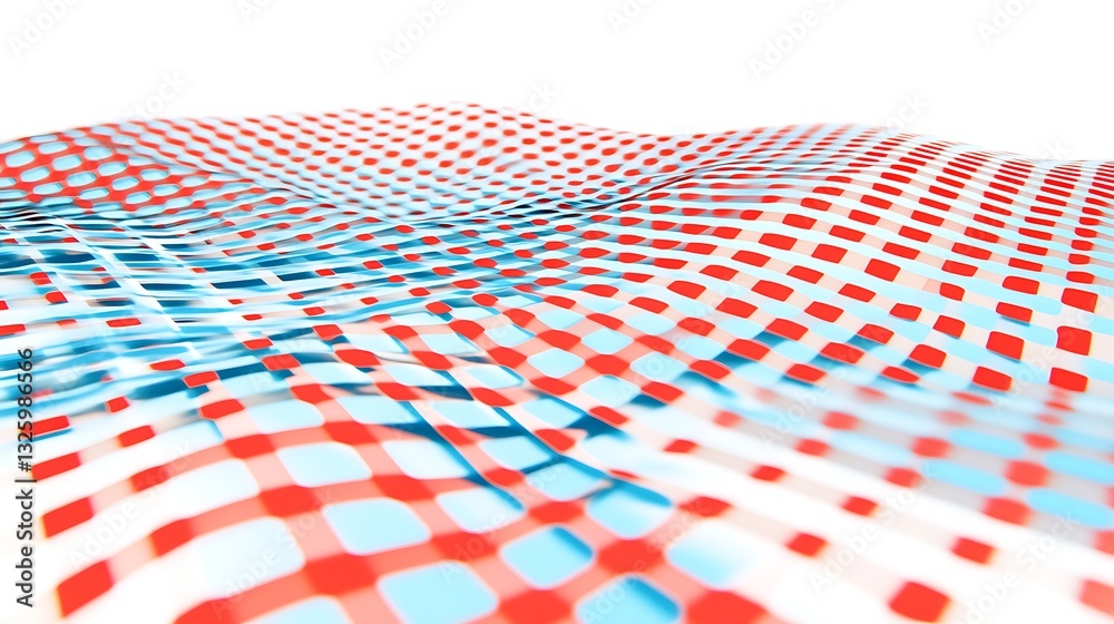 Obraz premium Abstract Grid Pattern Background for Design Projects