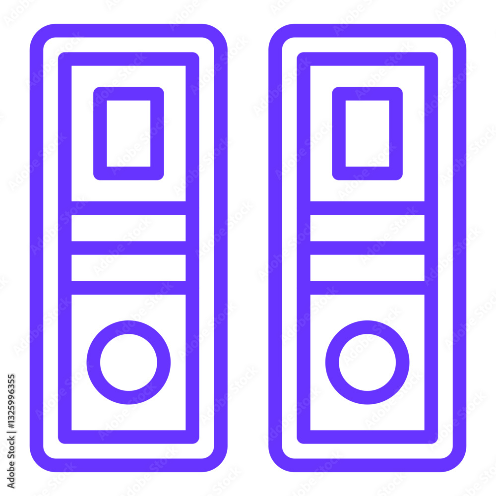 Vector Design Binder Icon Style Vector Design Binder Icon Style