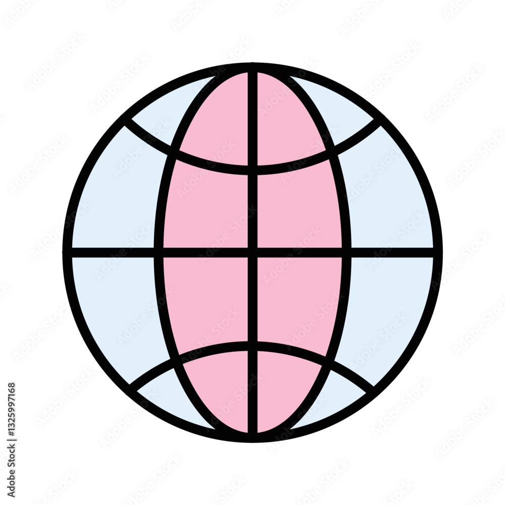 Globe Vector Icon Globe Vector Icon