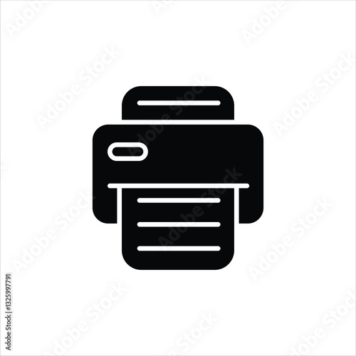 Vector High-Quality Inkjet Printer for Home and Office Use