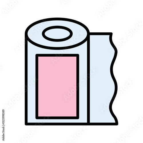 Plastic sheeting Vector Icon