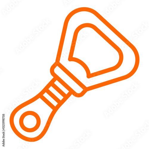 Vector Design Bottle Opener Icon Style