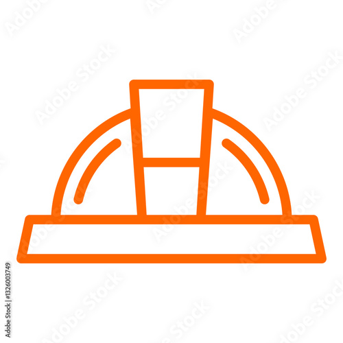 Hardhat Light Vector Design Icon Style