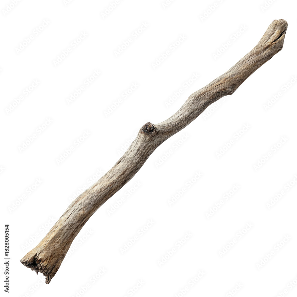 Photograph of a driftwood branch on a white background, white background png Photograph of a driftwood branch on a white background, white background png