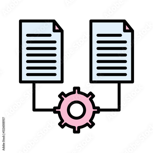 Predictive Modeling Vector Icon