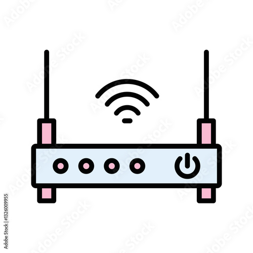 Router Vector Icon