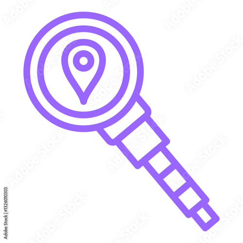 Search Vector Design Icon Style