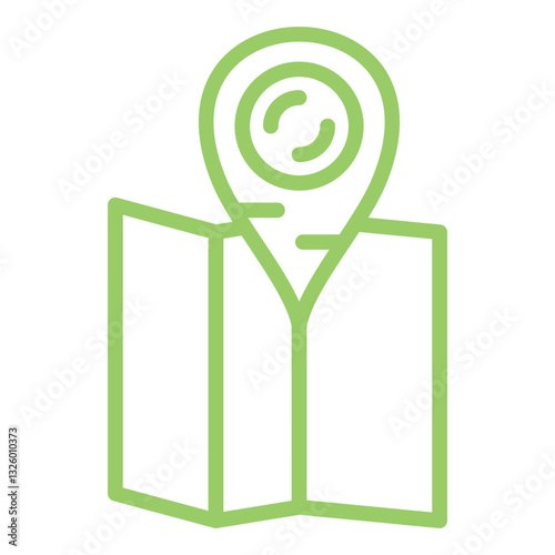 Pinpoint Vector Design Icon Style