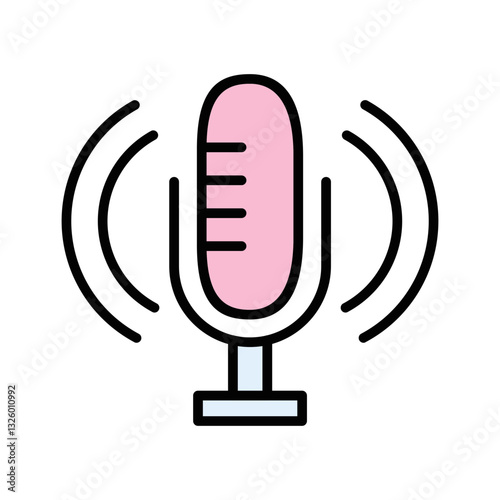 Microphone Vector Icon