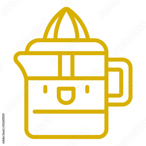 Vector Design Squeezer Icon Style