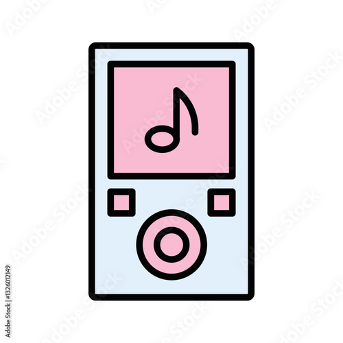 MP3 Player Vector Icon