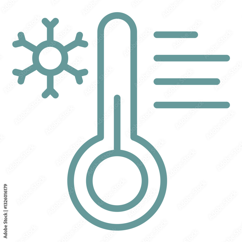 Vector Design Thermometer Icon Style Vector Design Thermometer Icon Style