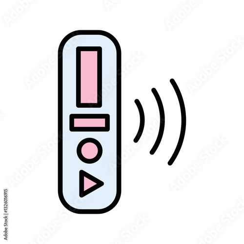 Digital Voice Recorder Vector Icon