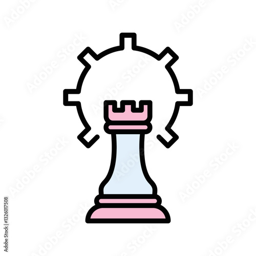 Data Strategy Vector Icon