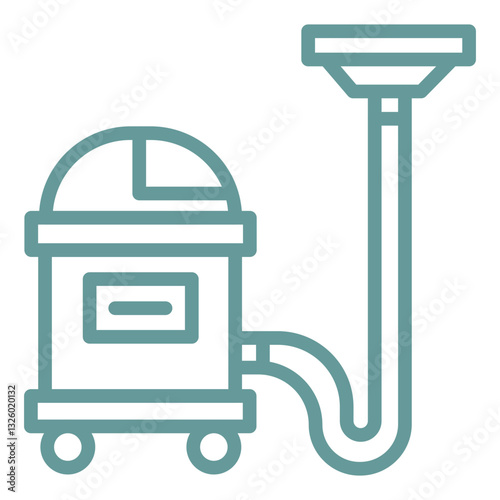 Vector Design Vacuum Interior Icon Style