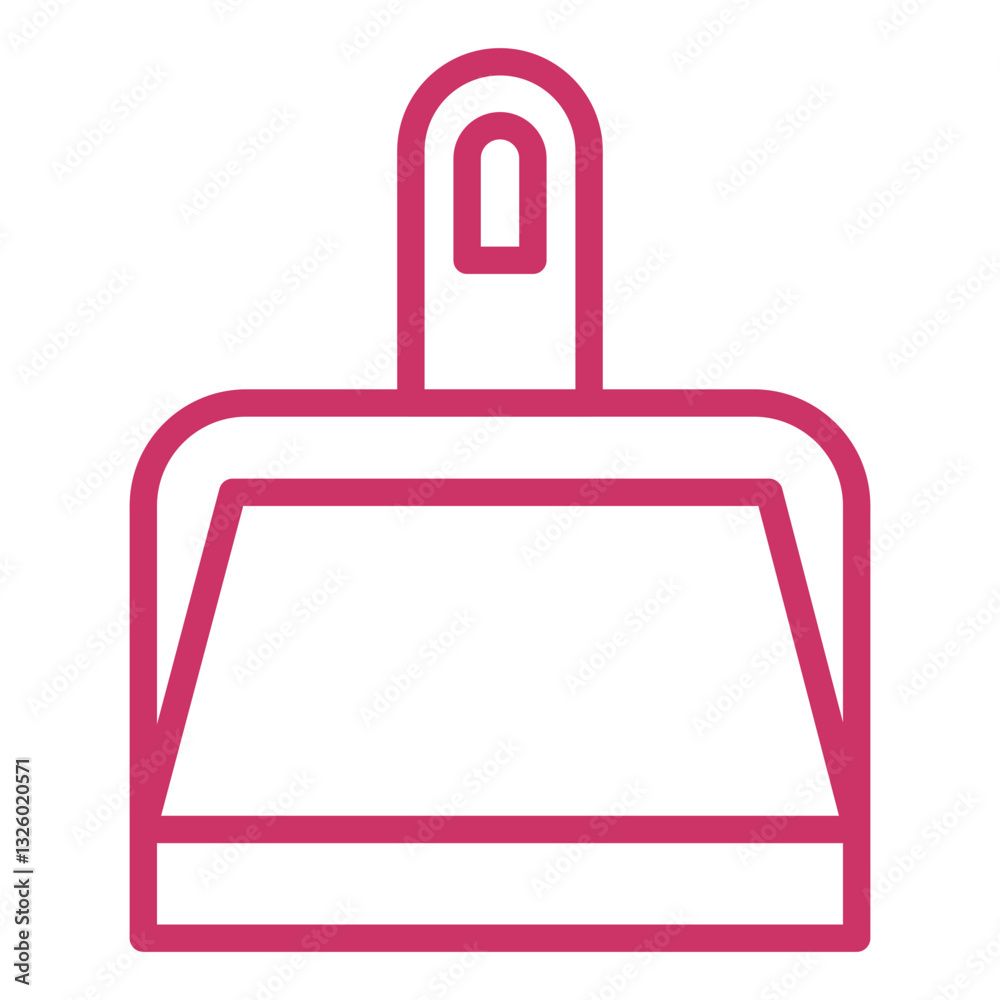 Vector Design Dustpan Icon Style Vector Design Dustpan Icon Style