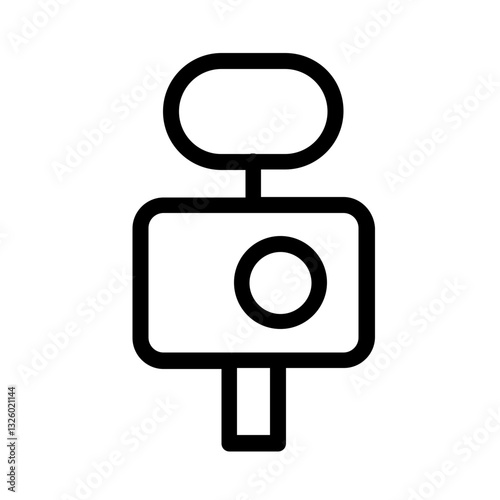 vlogger icon design