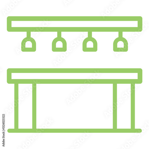 Vector Design Bar Counter Icon Style