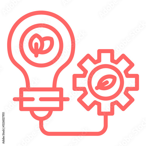 Vector Design Sustainable Energy Icon Style