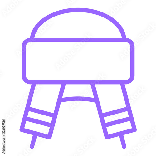 Vector Design Earflaps Icon Style