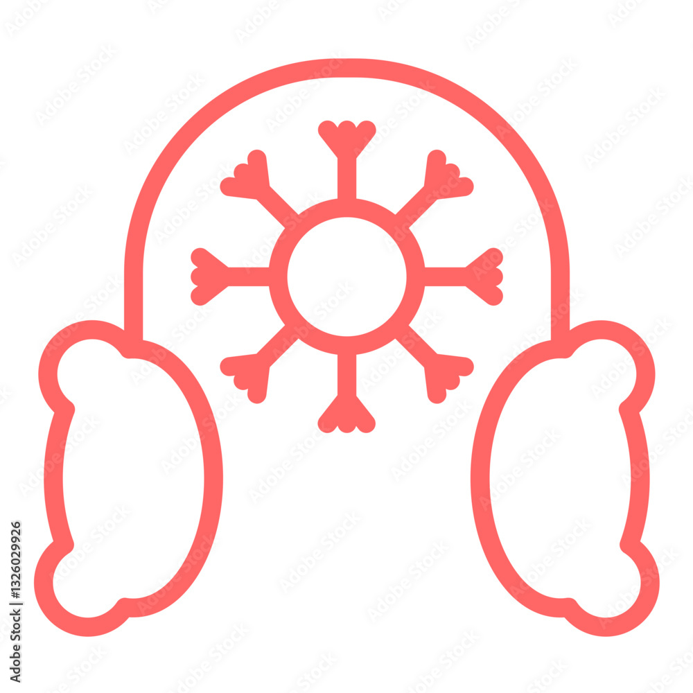 Vector Design Cold Icon Style