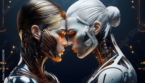Synergy Between Man and Machine – A Futuristic Fusion of Humanity and Technology