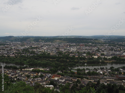 Älteste deutsche Stadt Trier von oben