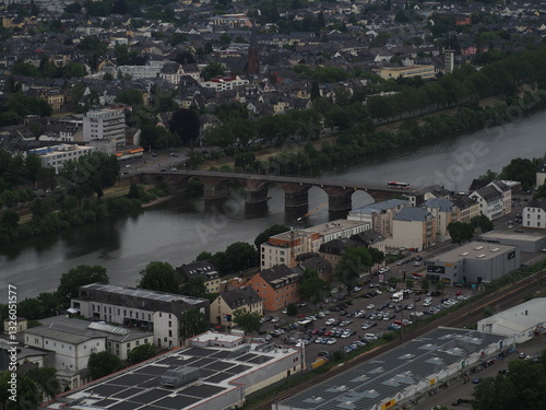 Älteste deutsche Stadt Trier von oben