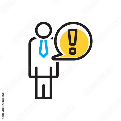 Multi color icon for fact