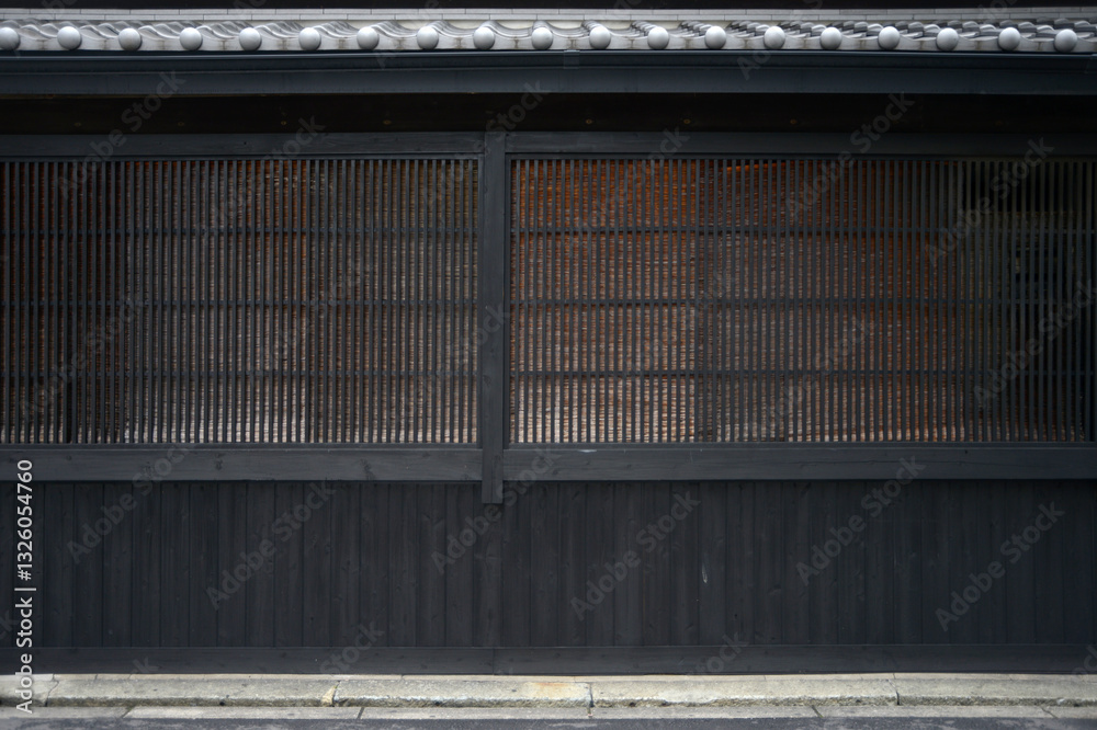 格子窓 日本建築 格子窓 日本建築