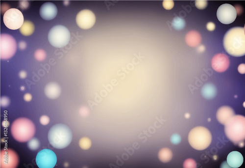 The abstract halftone background consists of different dots.