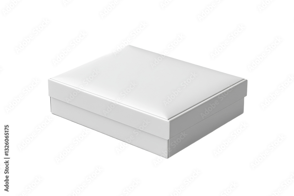 Elegant white box for gift wrapping and storage Elegant white box for gift wrapping and storage