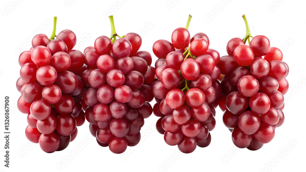 four red grapes isolated on transparent background png four red grapes isolated on transparent background png