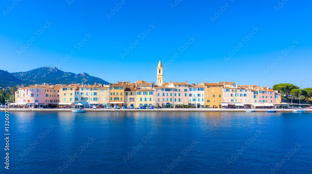 Photorealistic view of Saint-Tropez, capturing the charm of the French Riviera with luxurious yachts, Mediterranean architecture, and a vibrant coastal atmosphere.
Photorealistic view of Saint-Tropez, capturing the charm of the French Riviera with luxurious yachts, Mediterranean architecture, and a vibrant coastal atmosphere.
