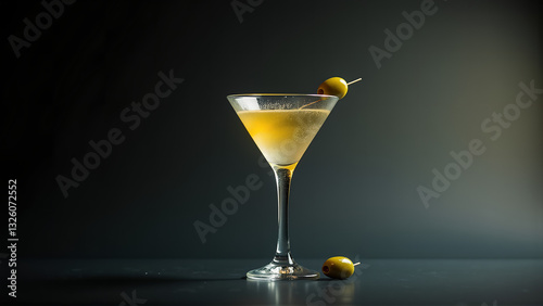 dirty martini cocktail