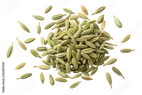 dried fennel seeds isolated on transparent background png