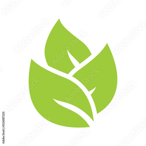 tea leaf green vector design