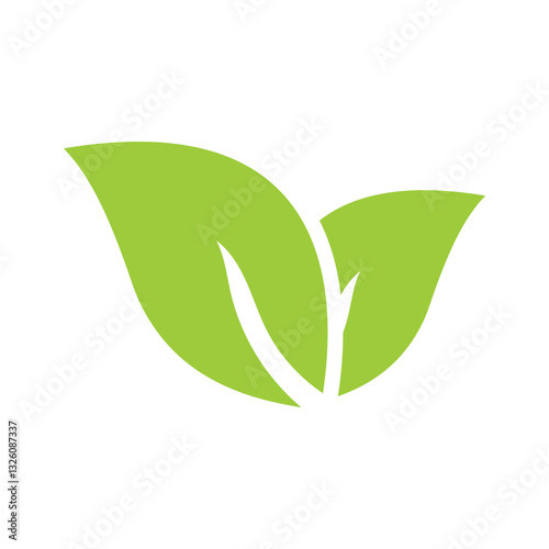 tea leaf green vector design