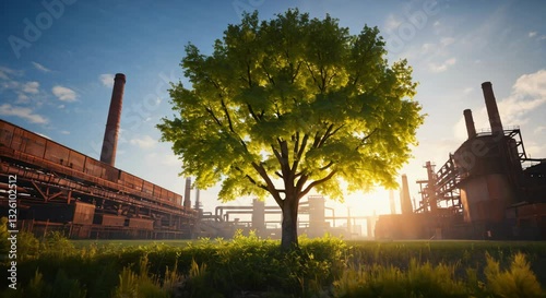 Industrial Eden: Beauty in the Unexpected