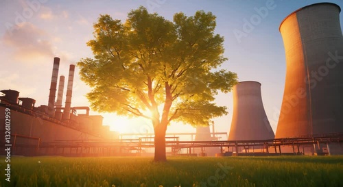 Resilient Roots: Nature’s Triumph Over Industry
