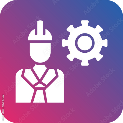 Civil Engineer icon style