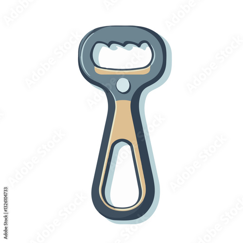 My Simple flat 2D icon bottle opener set isolated on a white background, vector, flat design, animation design, simple flat 2D icon, minimalist design, clipart plant set design