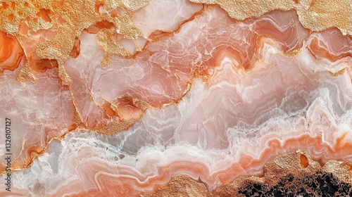 Wallpaper Mural Rose gold marble background, photo stock image, high resolution, best quality, highly detailed Torontodigital.ca
