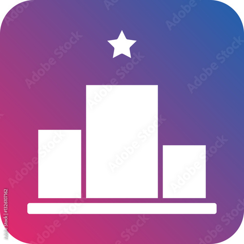 Podium icon style