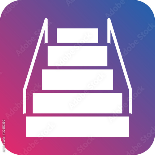 Staircase icon style
