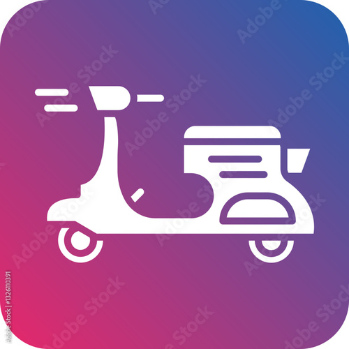 Scooter icon style