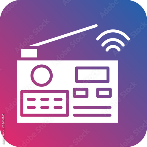 Radio icon style