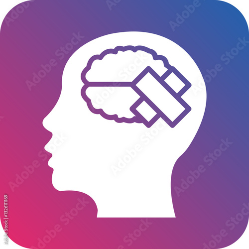 Mental Disorders icon style