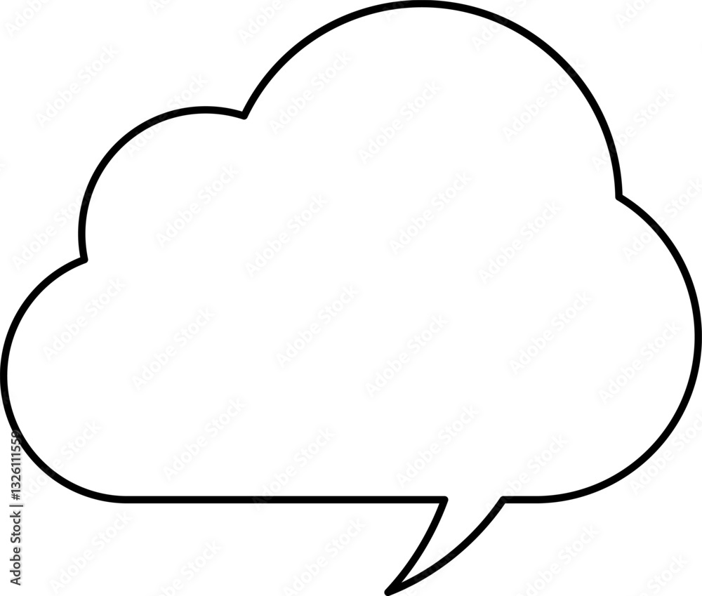 White speech bubble in flat design, chatting box, message box icon. Balloon doodle style of thinking sign symbol. Speech bubble isolated on background. White speech bubble in flat design, chatting box, message box icon. Balloon doodle style of thinking sign symbol. Speech bubble isolated on background.
