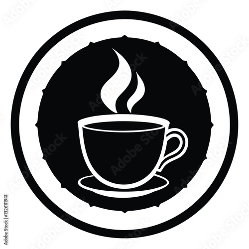 Creative Hot Drink Vector Art - Best Logo for Coffee & Tea Shops